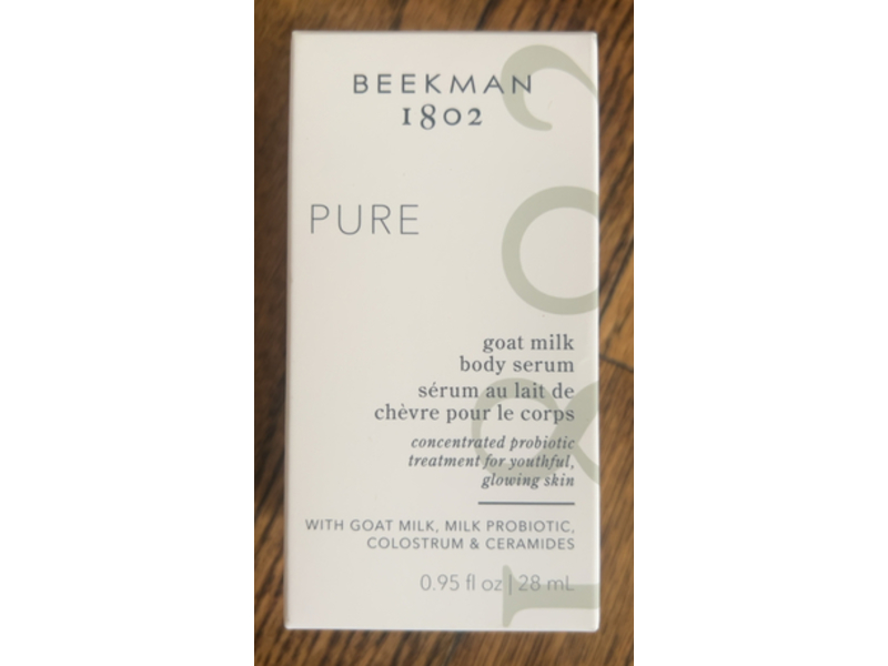 Beekman 1802 Pure Goat Milk Body Serum, 0.95 fl oz/28 mL