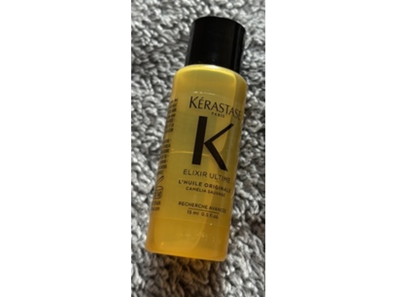 Kerastase Paris Elixir Ultime Hair Oil, L'Huile Originale, 0.5 fl oz/15 mL
