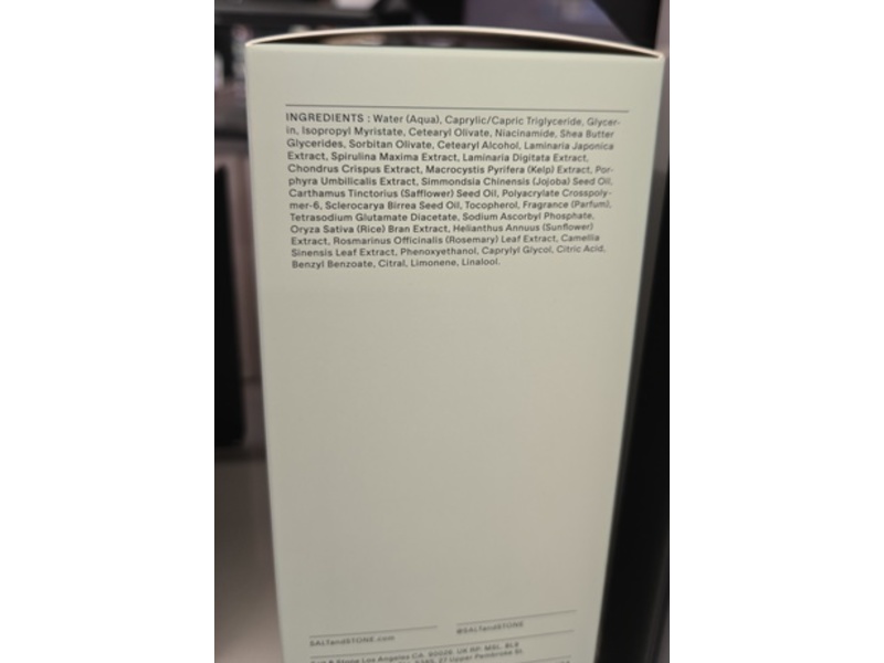 Salt & Stone Body Lotion, Bergamot & Hinoki, 15.2 fl oz/450 mL