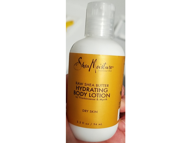 SheaMoisture Raw Shea Butter Hydrating Body Lotion, 3.2 fl oz/94 mL