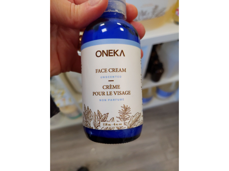 Oneka Face Cream, Unscented, 4 fl oz/118 mL