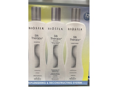 Bio Silk Therapy Replenishing And Reconstructing System, 12 fl oz