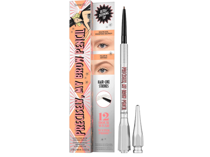 Benefit Precisely My Brow Pencil, 4 Warm Deep Brown, 0.002 oz/0.08 g