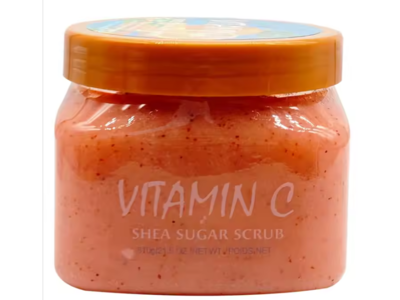 Mixia Vitamin C Shea Sugar Scrub, 21.05 fl oz/610 g