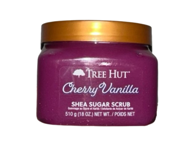 Tree Hut Shea Sugar Scrub, Cherry Vanilla, 18 oz/510 g