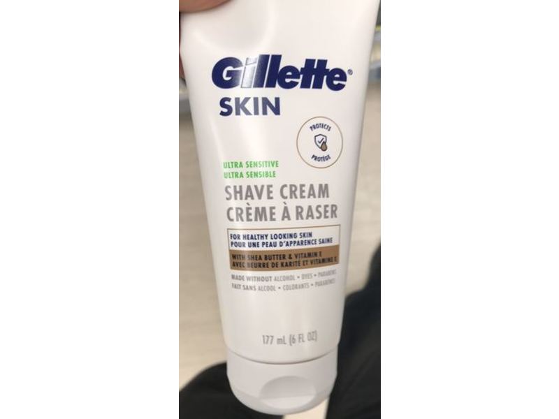 Gillette Skin Ultra Sensitive Shave Cream, 6 fl oz/177 mL