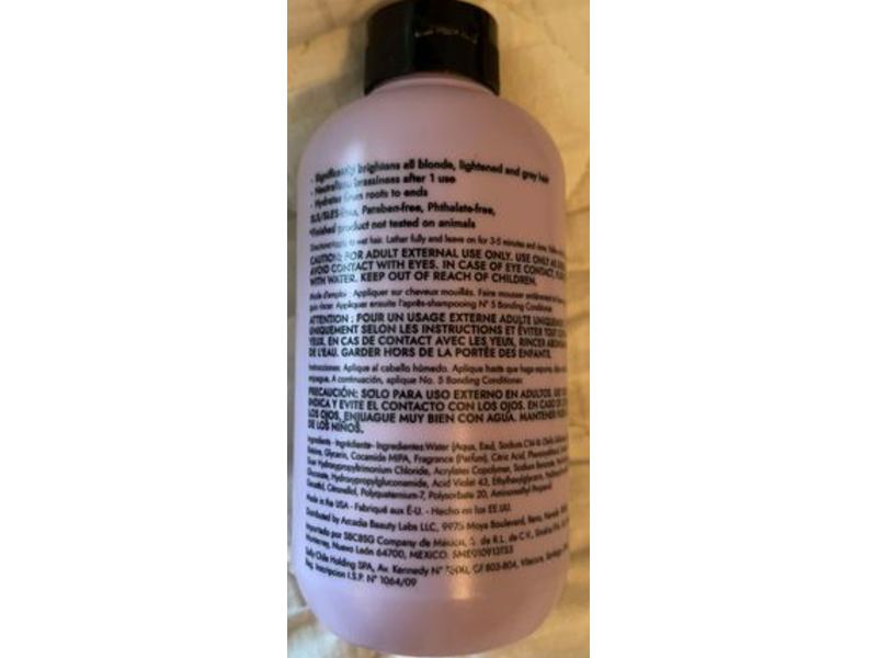 Bondbar Bonding Purple Brightening Shampoo, 8 fl oz/236 mL