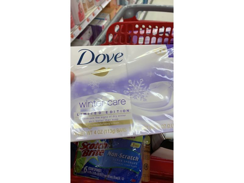 Dove Winter Care Limited Edition Beauty Bars, 4 oz Bars