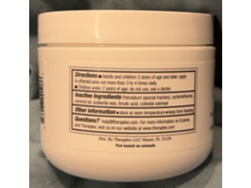 Theraplex Anti-Itch Moisturizing Cream, Hydrocortisone, 3 oz/90 mL