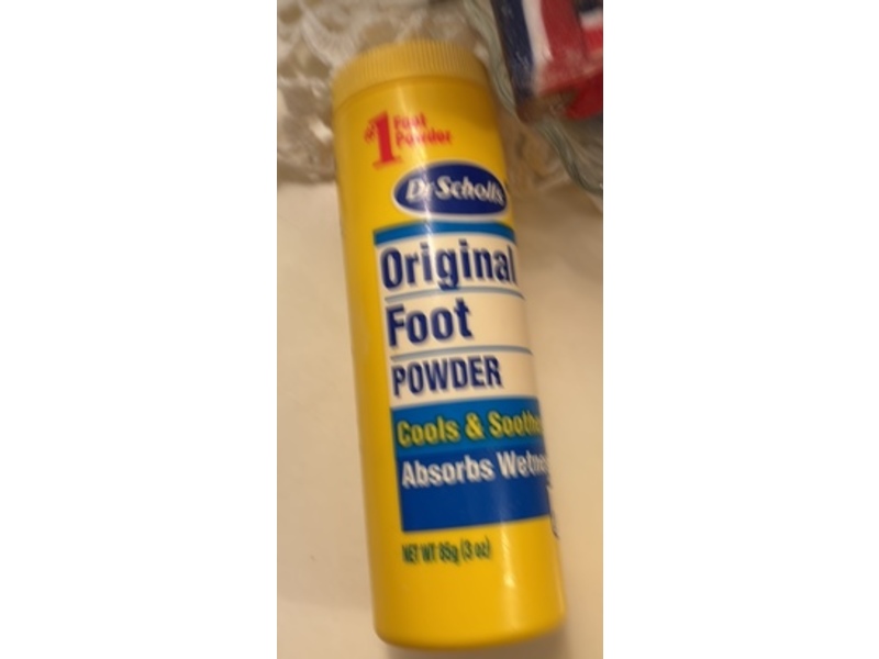 Dr Scholl's Original Foot Powder, 3 oz/85 g