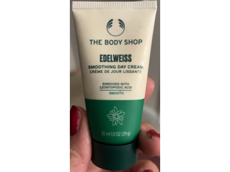 The Body Shop Edelweiss Smoothing Day Cream, Smooth, 1 oz/29 g