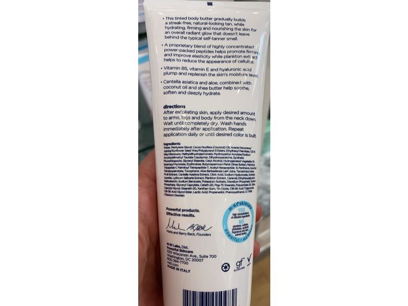 M-61 Hydraboost Body Butter Gradual Tan, Unscented, 7.8 fl oz/230 mL