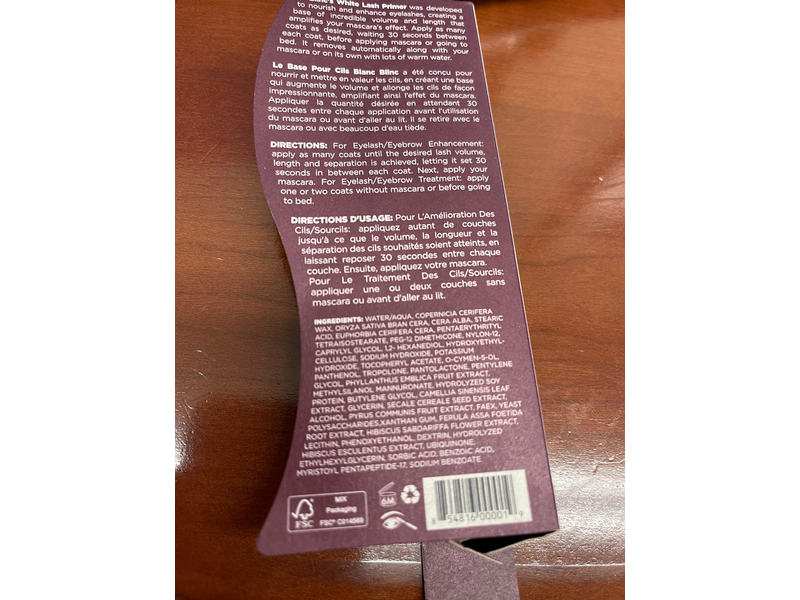 blinc Lash Primer, White, 0.23 fl oz/6.8 mL