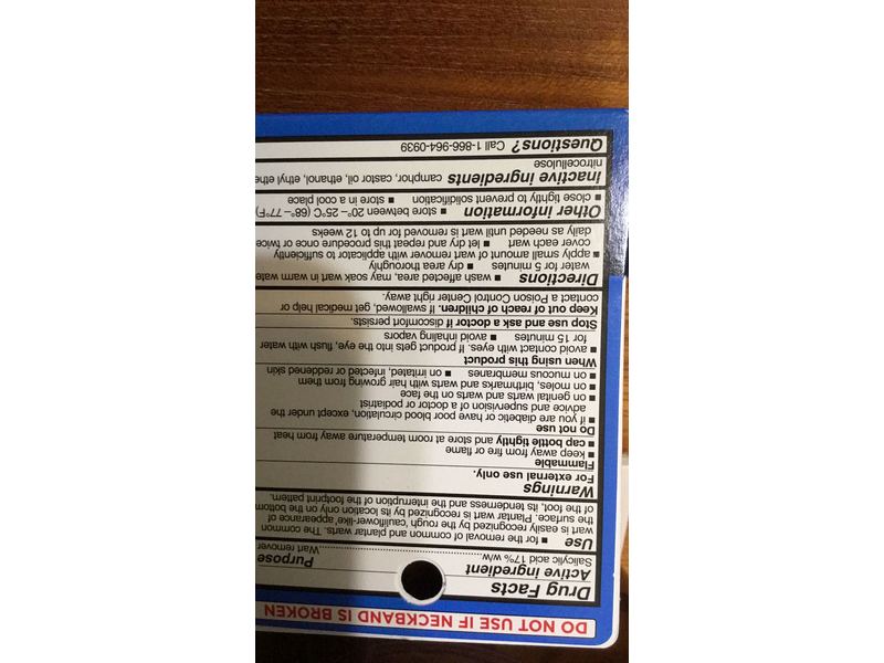 Walgreens Liquid Wart Remover 0.31 Fl Oz