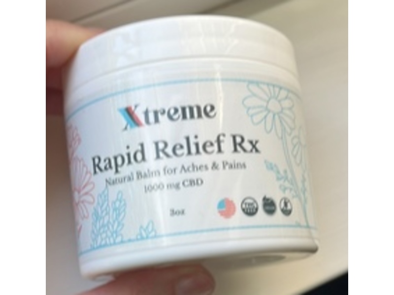 Xtreme Rapid Relief Rx Natural Balm, 3 oz