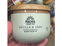 Pacha Soap Co Gentle Cleansing Body Scrub, Vanilla & Sage, 15 oz/425 g - Image 3