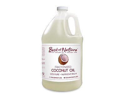 Best Of Nature 100% Pure Fractionated Coconut Oil, 128 fl oz