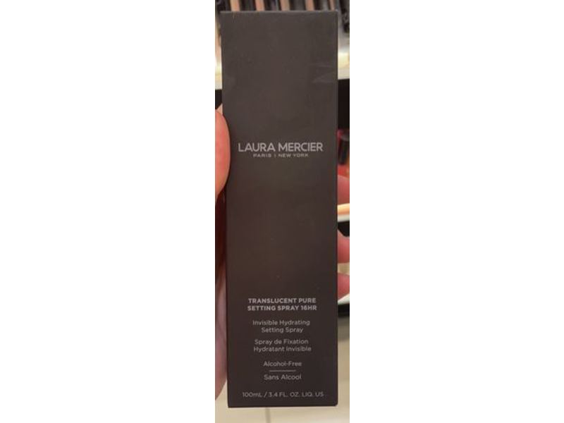 Laura Mercier Translucent Pure Setting Spray 16 Hr, 3.4 fl oz/100 mL