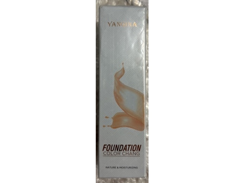 Yanqina Color Change foundation, Nature & Moisturizing, 30 mL