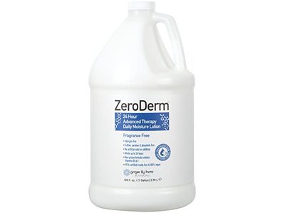 ZeroDerm 24 Hour Advanced Therapy Daily Moisture Lotion, 128 fl oz/3.78 L