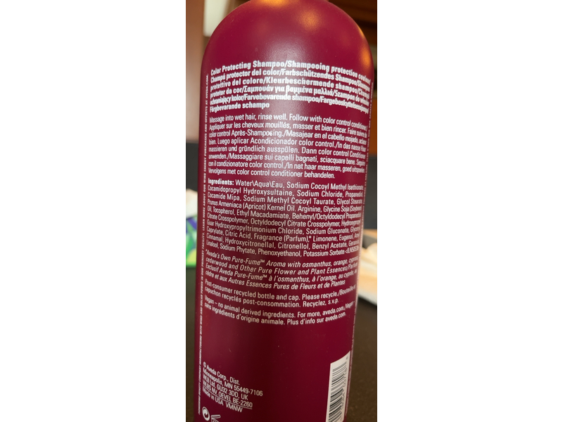 Aveda Color Control Shampoo, 33.8 fl oz/1 L