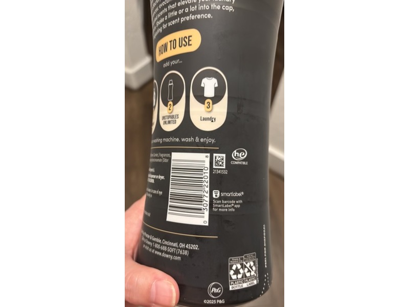 Downy Unstopables Laundry Scent Booster Beads, No. 06, 21.1 oz/598 g