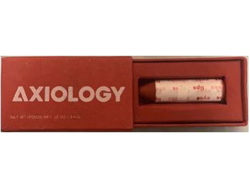 Axiology, 3 In 1 Balmie Crayon, Raspberry, 12 oz/34 g