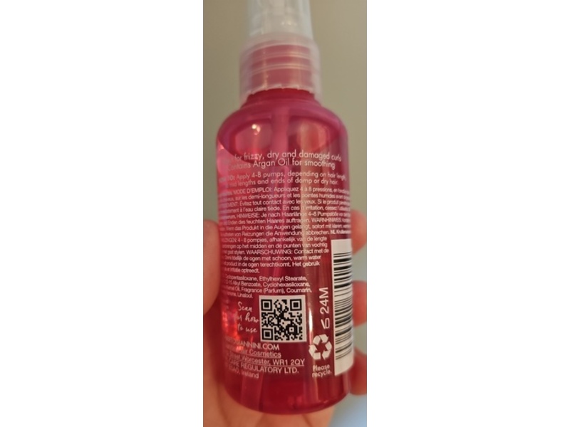 Umberto Giannini Anti-Frizz Curl Serum, 2.5 fl oz/75 mL