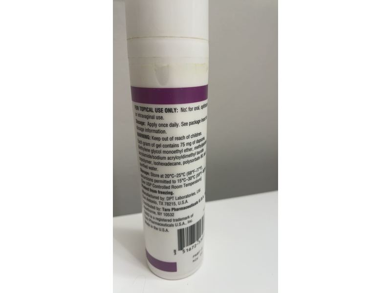 Dapsone 7.5% Gel, 90 g Taro Pharmaceuticals (RX)