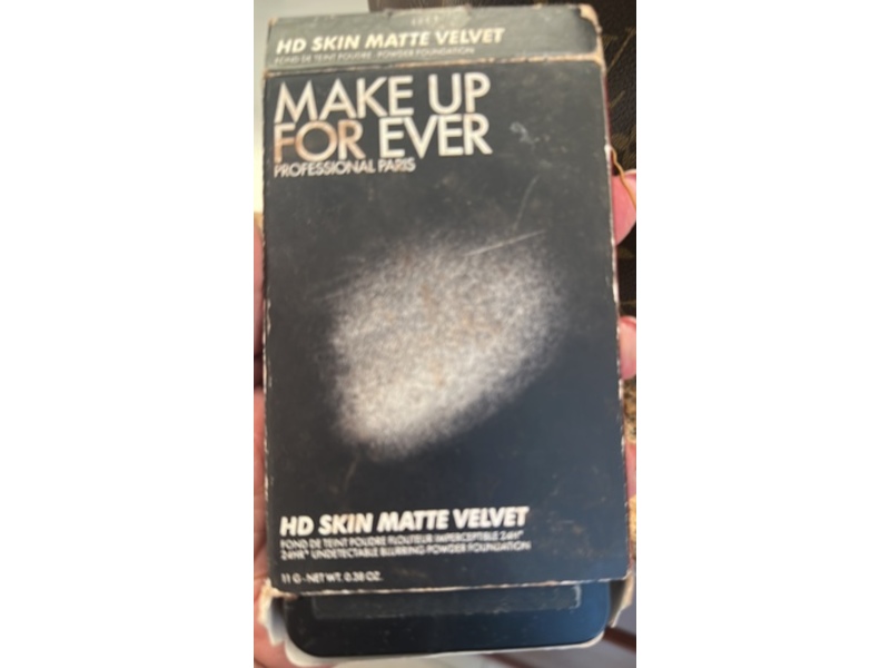 Make Up For Ever HD Skin Matte Velvet Blurring Powder Foundation, 4R63 Cool Pecan, 0.38 oz/11 g