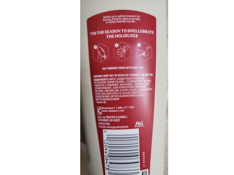 Old Spice PumpKing Body Wash, Pumpkin Spics, 16 fl oz/473 mL