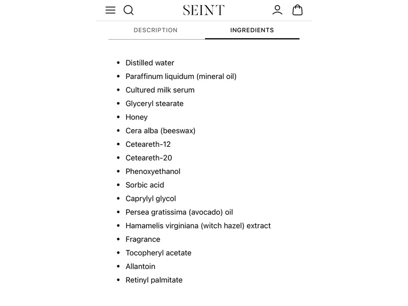 Seint Cleanser, 3.4 fl oz/100 mL