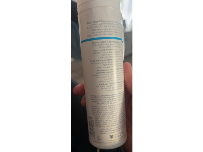 Janssen Cosmetics Hyaluron³ Replenish Cream, 7 oz/200 mL