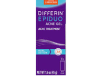 Differin Epiduo Acne Gel, Adapalene 0.1% & Benzoyl Peroxide 2.5%, 0.53 oz/15 g - thumbnail 1