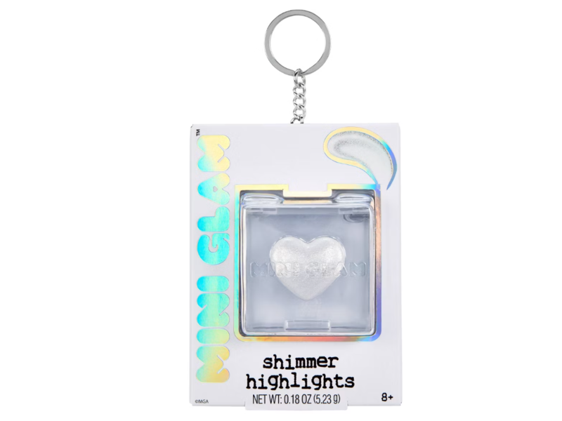 Mini Glam Shimmer Highlights Eye Cream, White, 0.18 oz/5.23 g