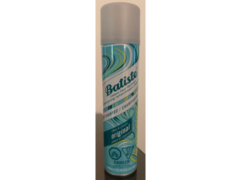 Batiste Instant Hair Refresh Clean And Classic Dry shampoo, Original, 10.10 fl oz/300 mL