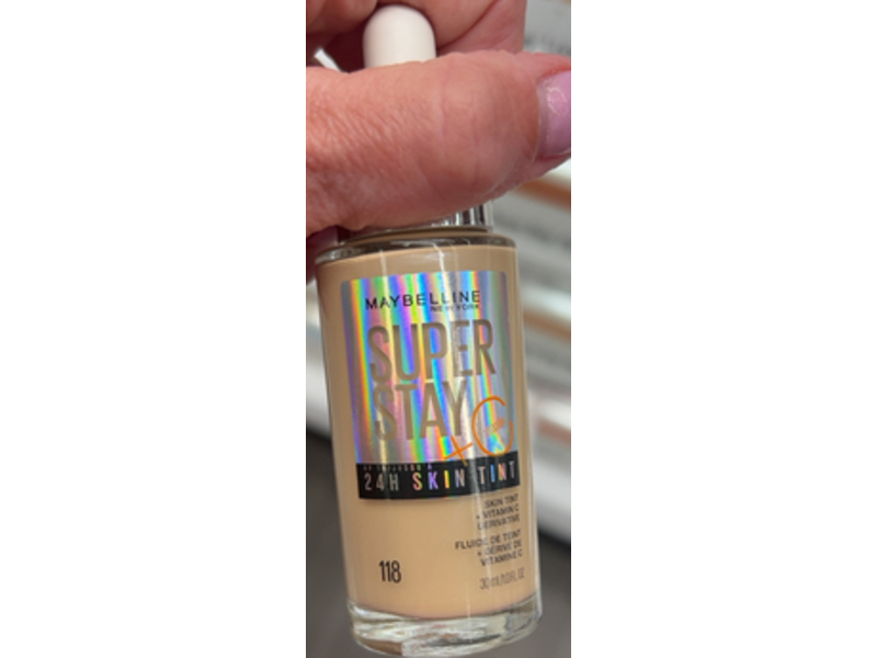 Maybelline Super Stay Foundation, 118, 1 fl oz/30 mL