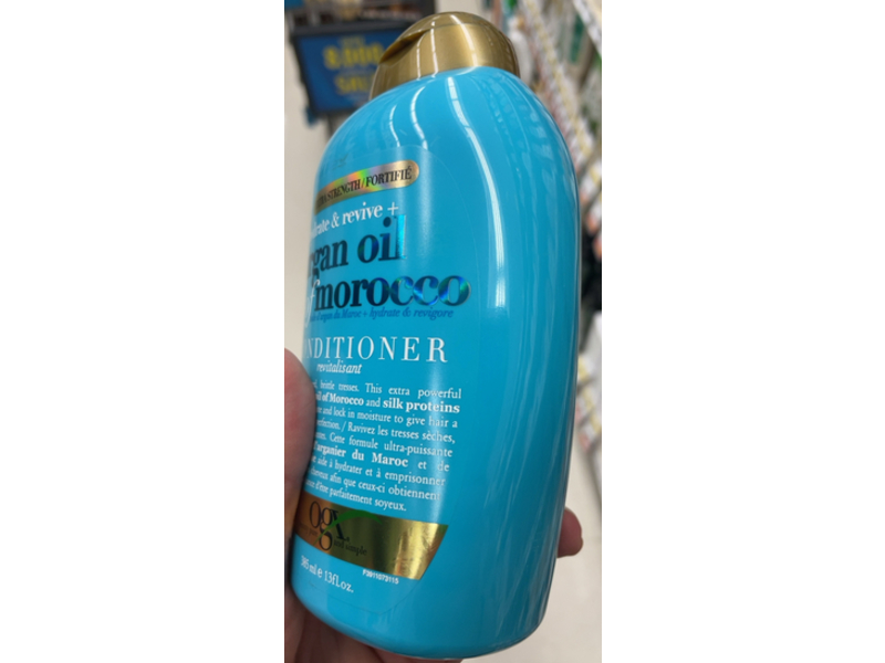Ogx Hydrate & Revive + Argan Oil Of Morocco Conditioner, Extra Strength, 13 fl oz/385 mL