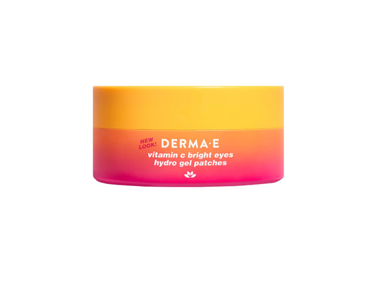 Derma E Vitamin C Bright Eyes Hydro Gel Under Eye Patches, 3 oz/85 g, 60 Count