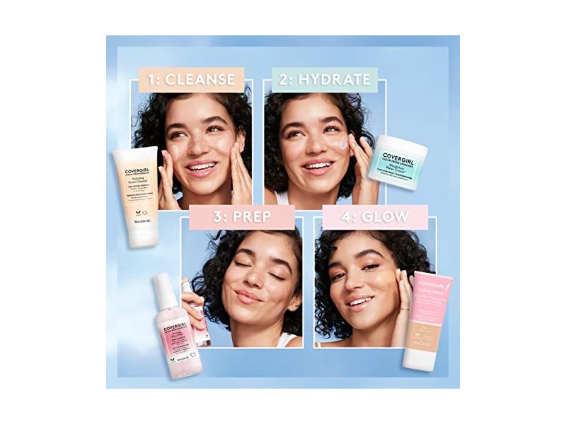 Covergirl Clean Fresh Skincare Weightless Water Cream, 2.0 oz