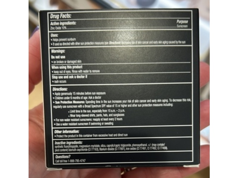 BareMinerals Original Pressed Powder Foundation, SPF 15, Tan 19, 0.3 oz/9 g