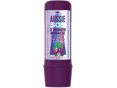 Aussie 3 Minute Miracle Blonde Deep Treatment, Australian Wild Plum & Manuka Leaf, 225 mL