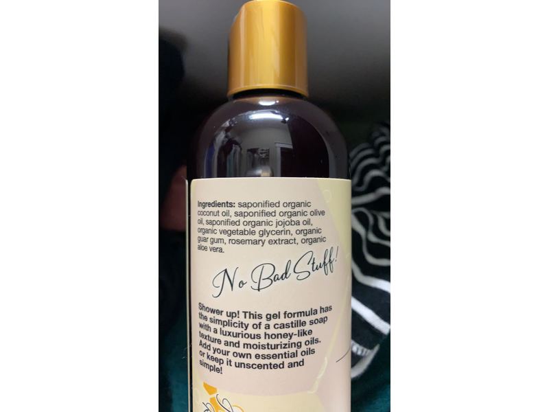 Bubble & Bee Shower Gel, Unscented, 13 oz