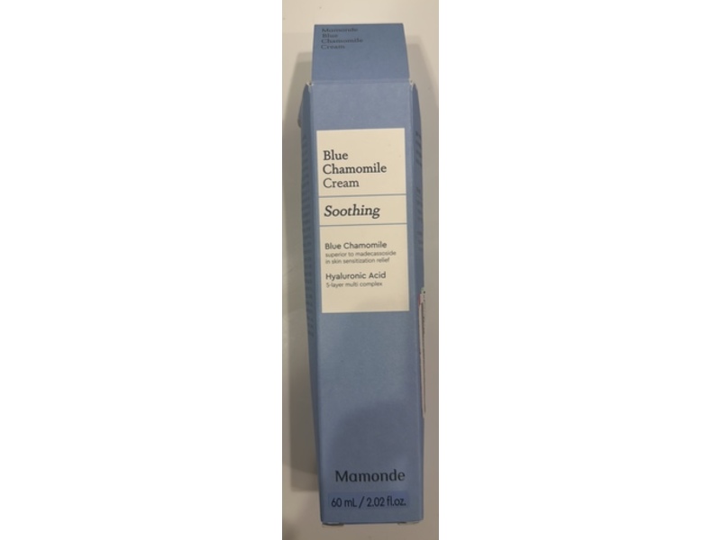 Mamonde Soothing Cream, Blue Chamomile, 2.02 fl oz/60 mL