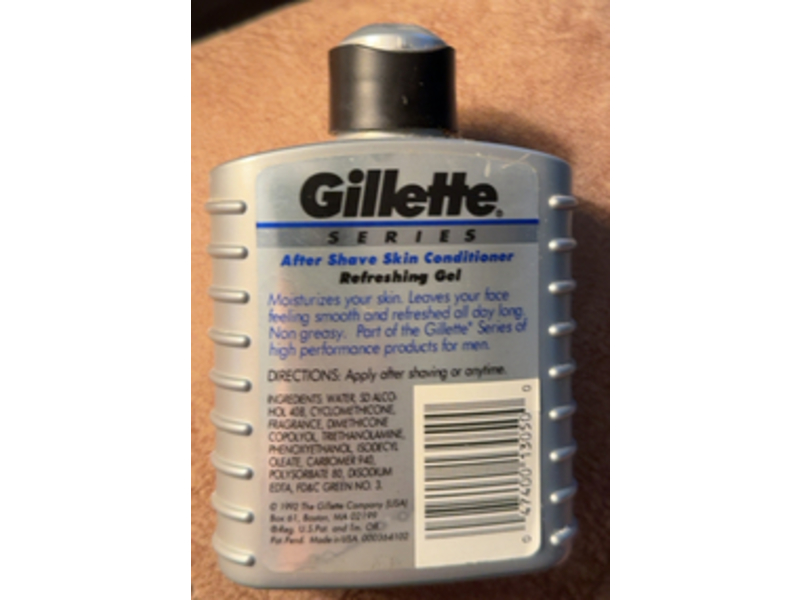 Gillette Series After Shave Skin Conditioner Gel, Cool Wave, 3.25 fl oz