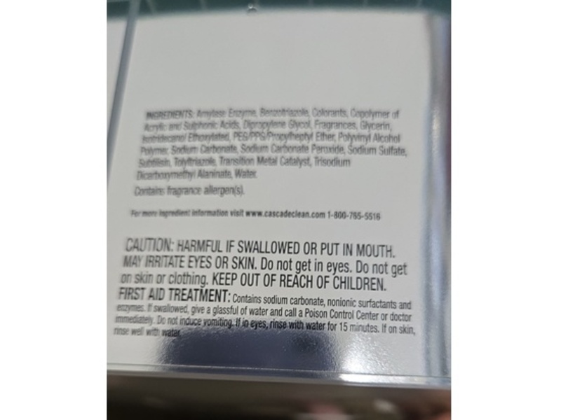 Cascade Platinum ActionPacs, Fresh Scent, 15.4 oz/439 g, 28 Pacs