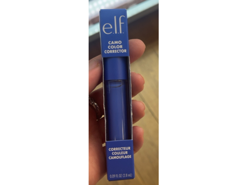 e.l.f. Camo Color Corrector, Blue, 0.09 fl oz/2.8 mL