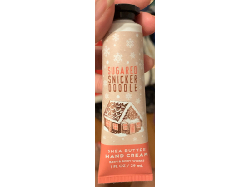 Bath & Body Works Sugared Snicker Doodle Hand Cream, Shea Butter, 1 fl oz/29 mL