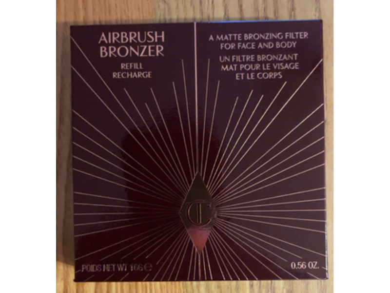 Charlotte Tilbury Airbrush Bronzer Refill, 2 Medium, 0.56 oz/16 g