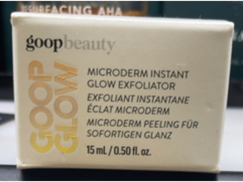 Goop Microderm Instant Glow Exfoliator, 0.50 fl oz/15 mL